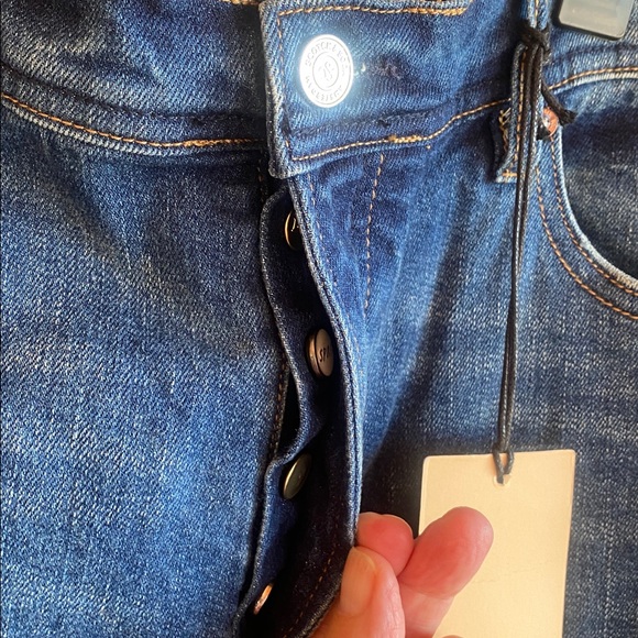 Scotch & Soda NWT THE CURRENT High Rise Barrel Leg Button Fly Denim Jeans 10/30 - Picture 8 of 16